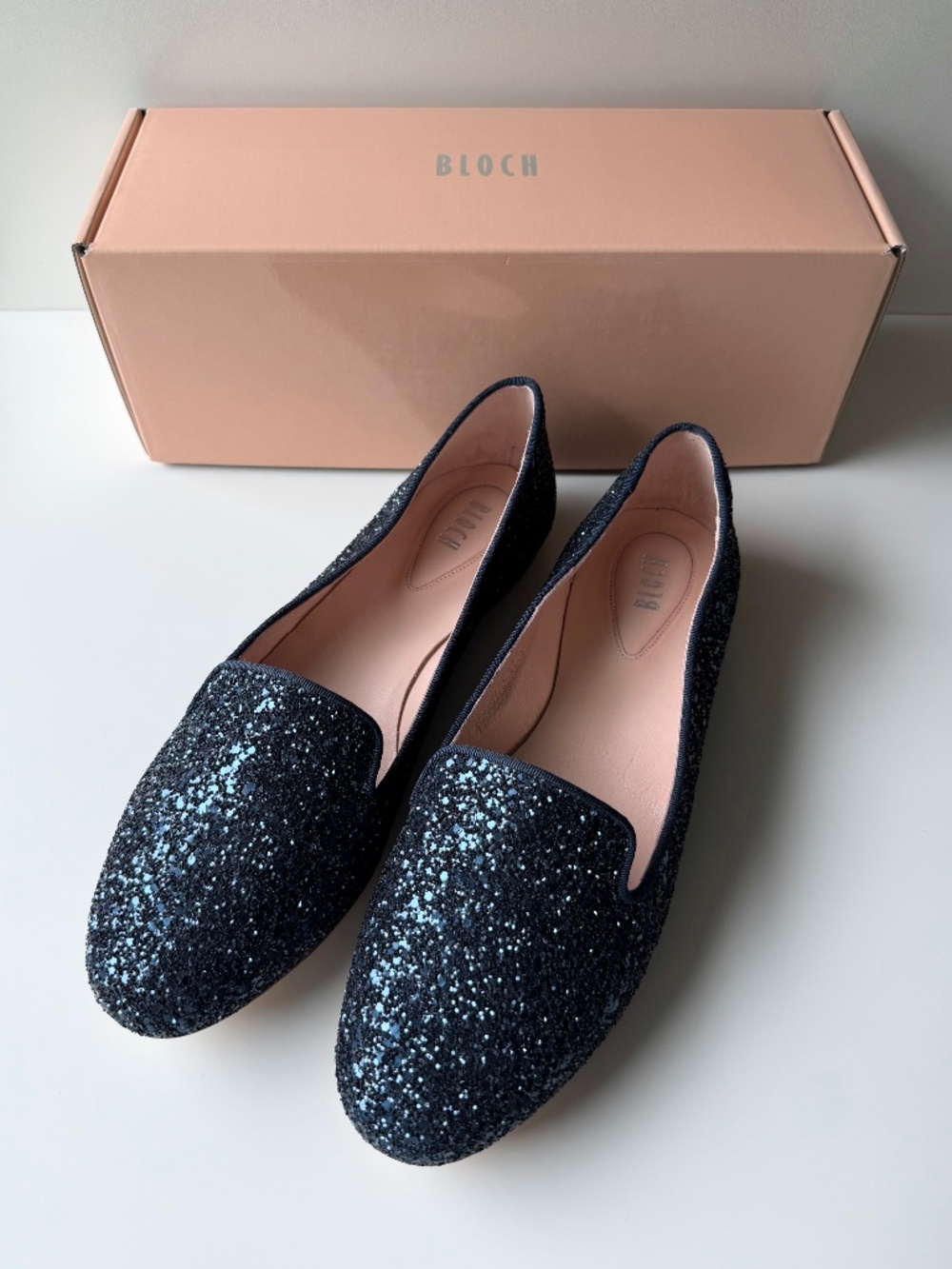 Bloch Women's Shira Glittered Ballet Flats